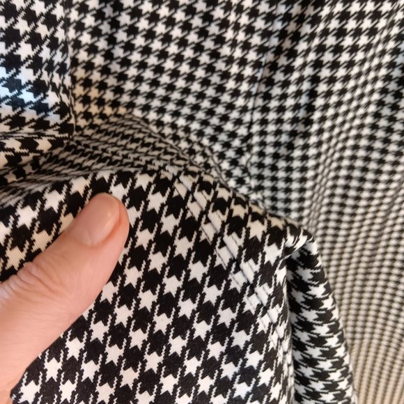 Old Navy NWT Maternity Houndstooth Dress Pants Black White Women's Size XL - Picture 8 of 16